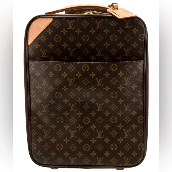 Louis Vuitton LV Monogram Pégase 45 Carry-on Roller Bag, Vintage, EUC - Picture 3 of 16